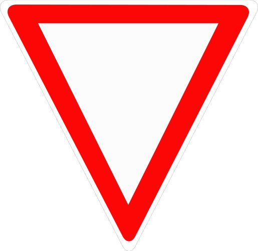 Road sign Royalty Free Vector Image - VectorStock