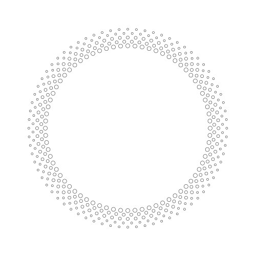 thin line halftone dots pattern black color vector image