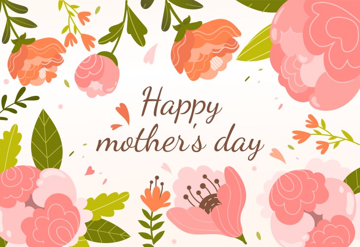 happy mothers day vector image