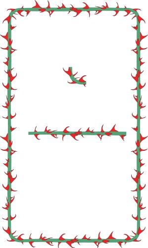 Every rose has it s thorn Royalty Free Vector Image