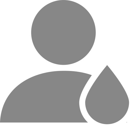 User profile grey icon web avatar employee Vector Image