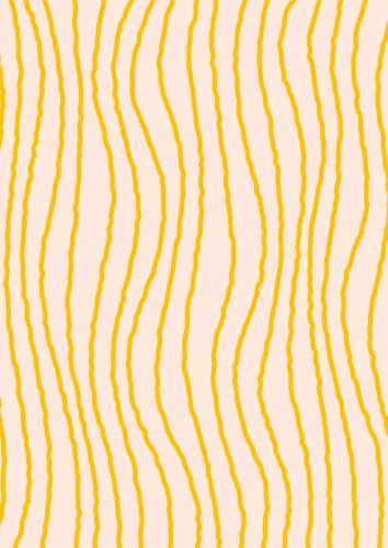 Abstract retro background with wavy line pattern vector image