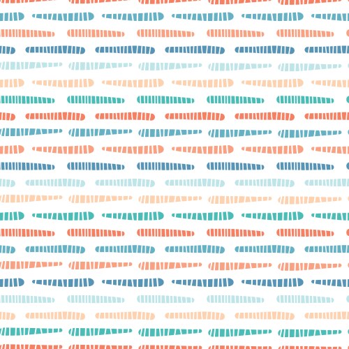 Hand drawn small dash seamless pattern white Vector Image