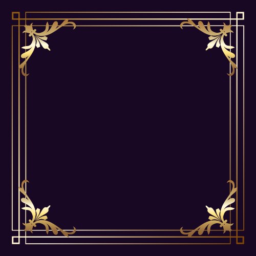 Background Frame Gold Vector Images (over 210,000)
