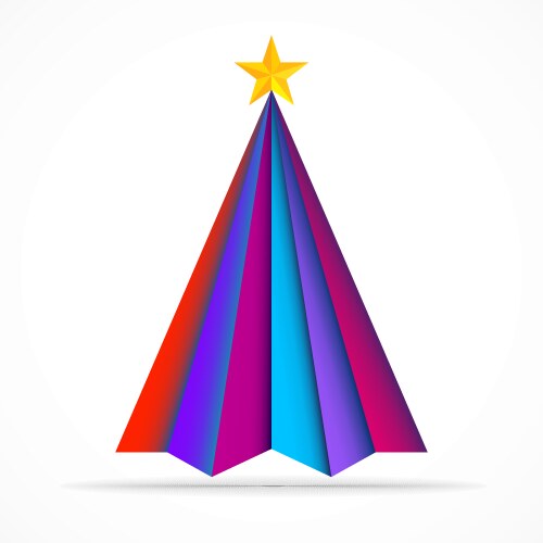 Abstract background with colored dynamic waves vector image