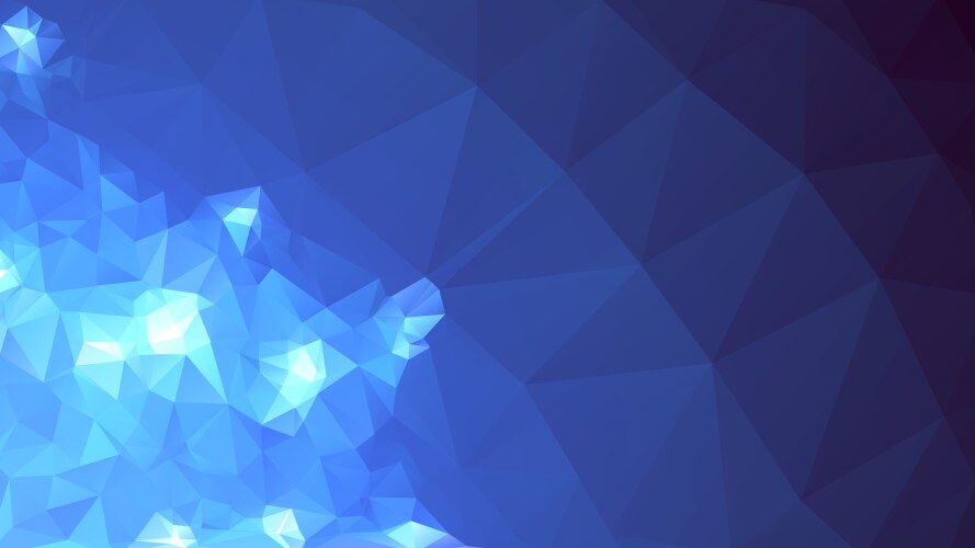 Abstract polygon pattern modern low poly triangle vector image