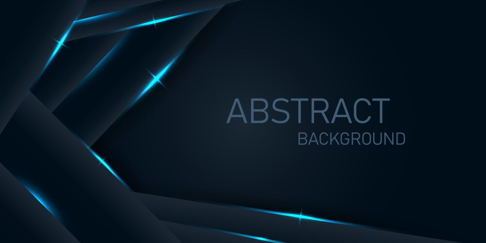 Abstract dark blue space background Royalty Free Vector