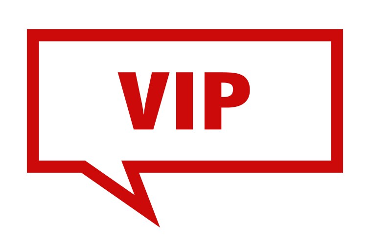 Vip stamp Royalty Free Vector Image - VectorStock