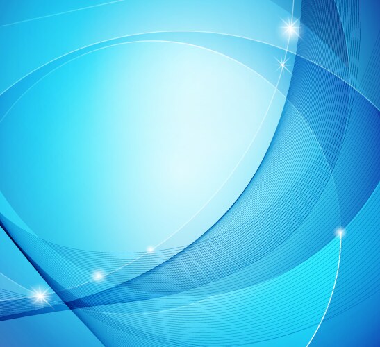 Abstract blue shiny template background vector image