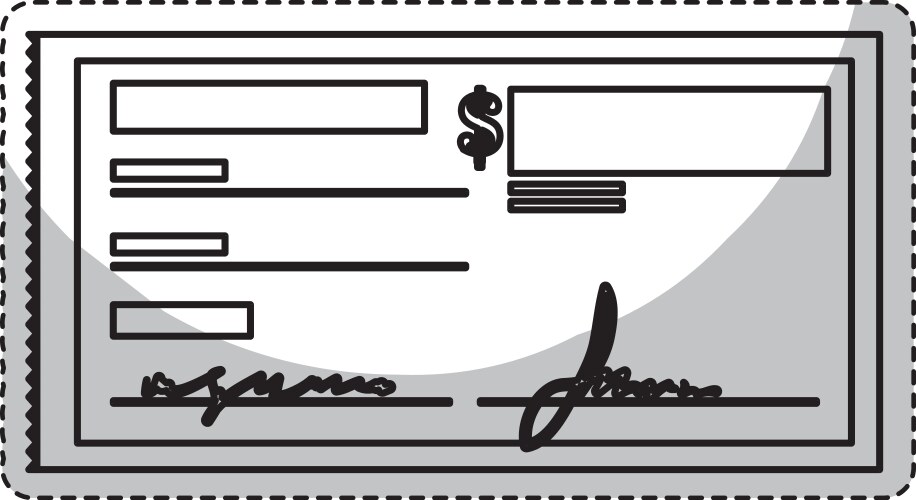 Fake cheque Vector Images & Graphics for Commercial Use | VectorStock
