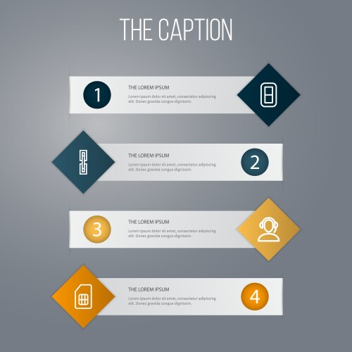 Outline technology set of bind chain operator vector image