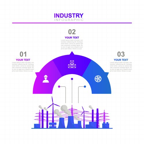 Option scheme chart graph diagram analytics vector image