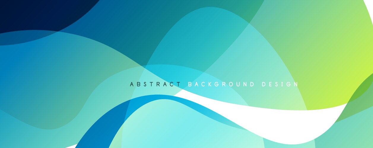 Fluid Color Gradient Abstract Background vector image