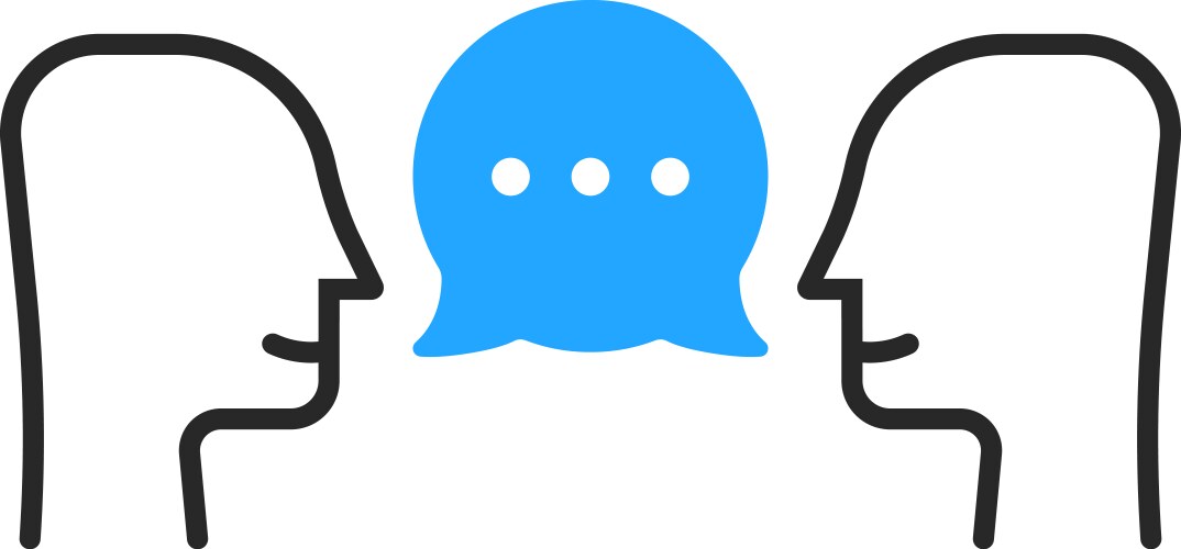 Conversation Vector Images & Graphics for Commercial Use | VectorStock