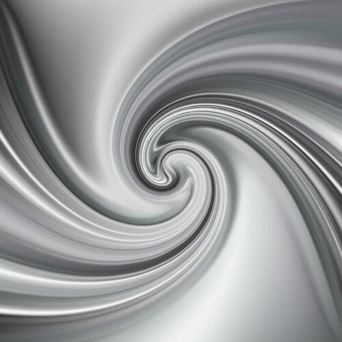 Gray wavy lines abstract background eps 10 vector image