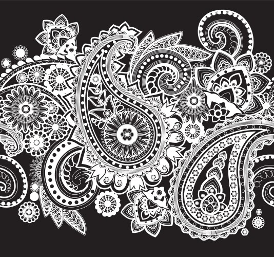 Paisley Pattern Vector Image