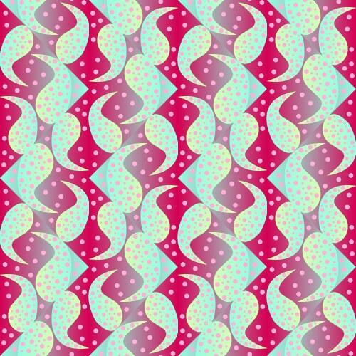 Seamless abstract pattern with gradient triangles vektorbild
