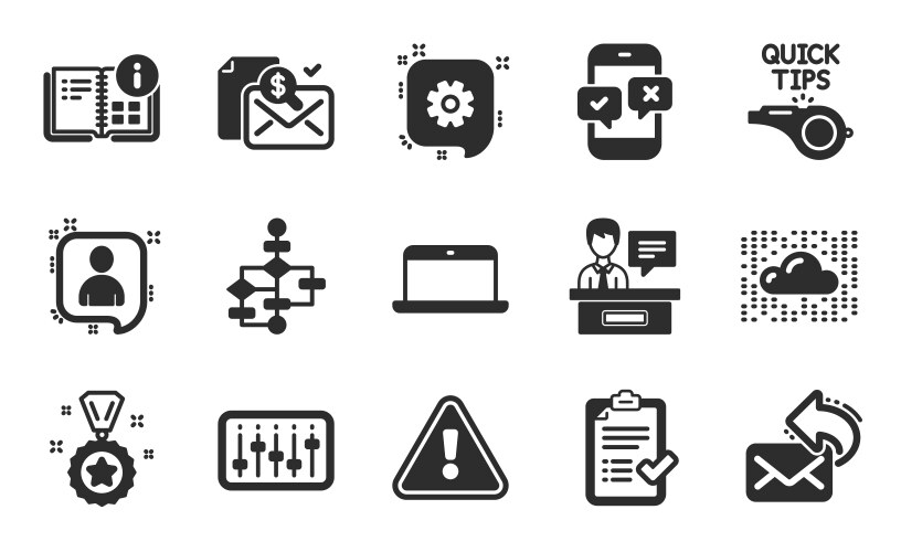 cloud system accounting report and winner reward vector image