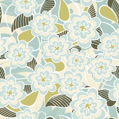 retro pattern background vector image