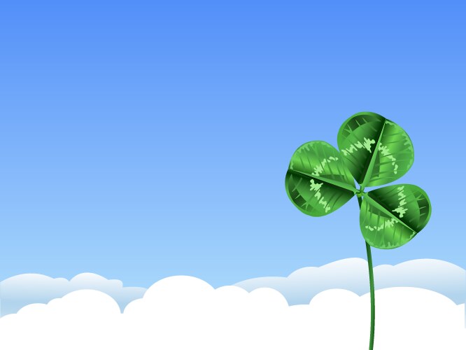 st patricks day symbol vector