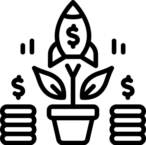 Fund Royalty Free Vector Image Vectorstock