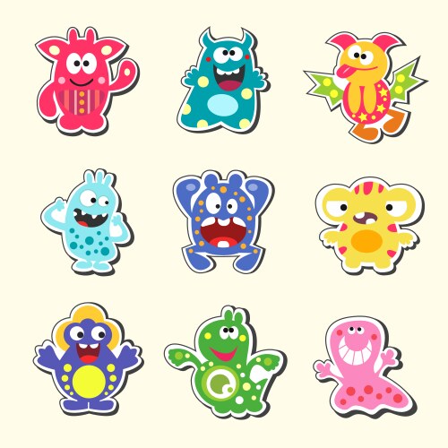 Cartoon pointer set Royalty Free Vector Image - VectorStock
