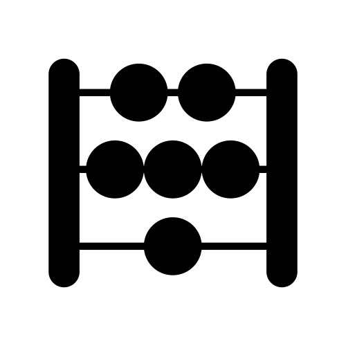 Math icon one fifth (54058037) – Royalty-Free Vector | VectorStock