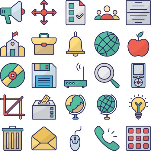 Web and user interface isolated icon vector image