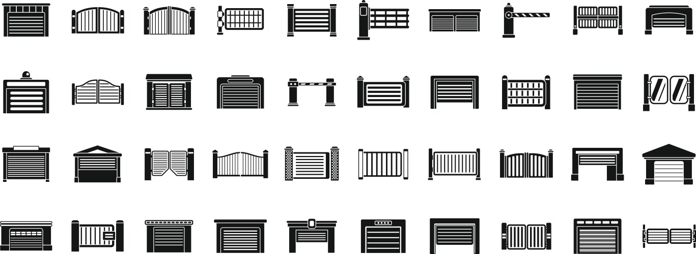 Automatic Gates Vector Images (over 2,200)