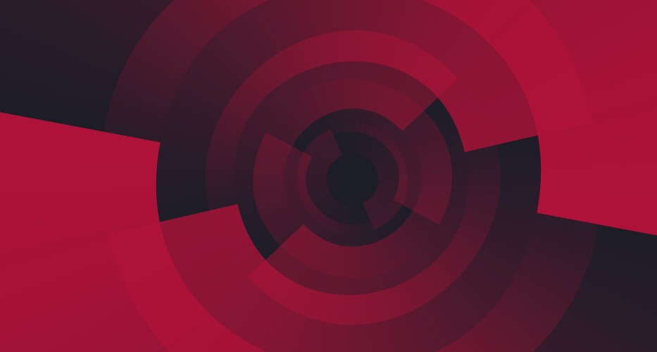 dynamic abstract background red layers rotating vector