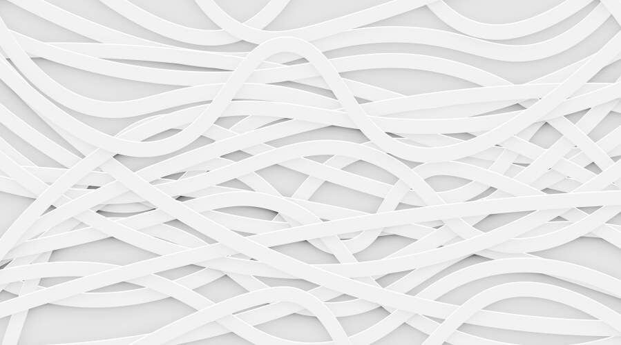 White abstract papercut background with drop vector image