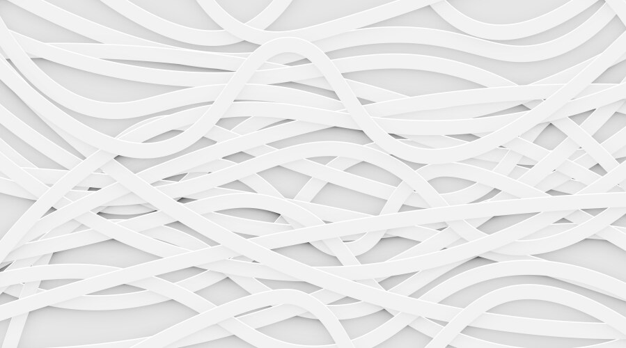 white abstract papercut background with drop vector