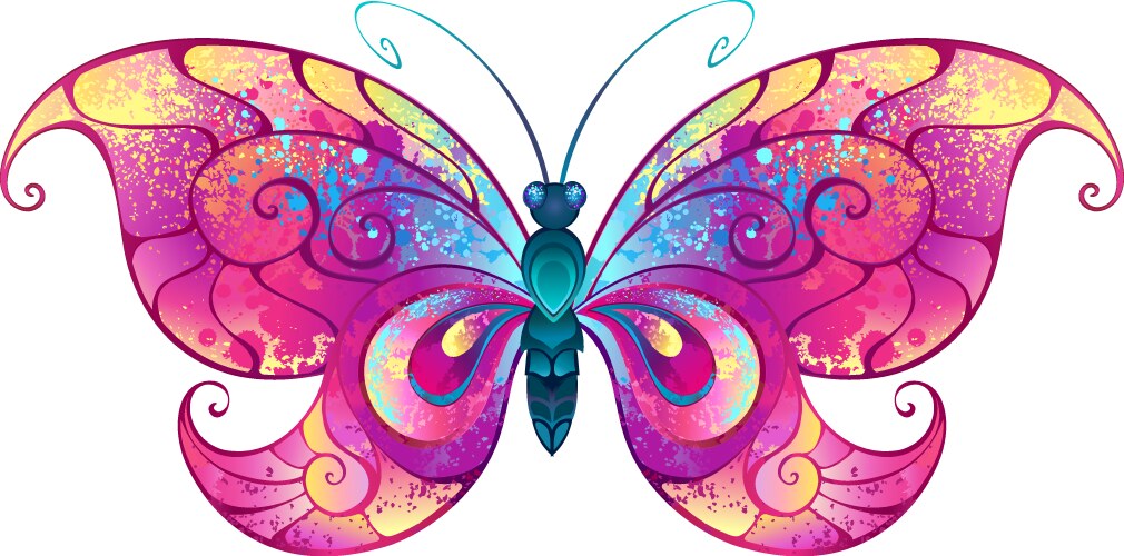 A Pink Butterfly Royalty Free Vector Image Vectorstock A Pink Butterfly Royalty Free Vector Image Vectorstock