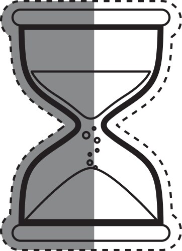 Time clock symbol Royalty Free Vector Image - VectorStock