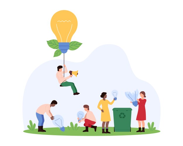 Solving problem process teamwork to find answers vector image