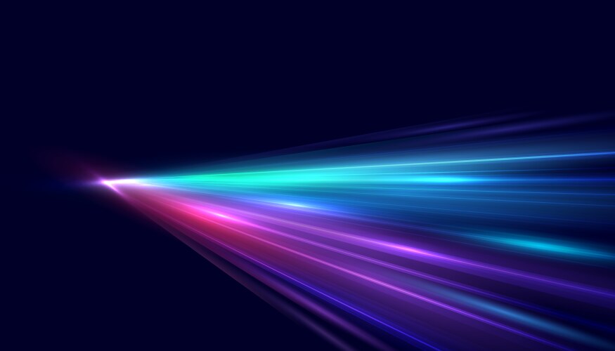 Modern abstract speed line background dynamic vector image