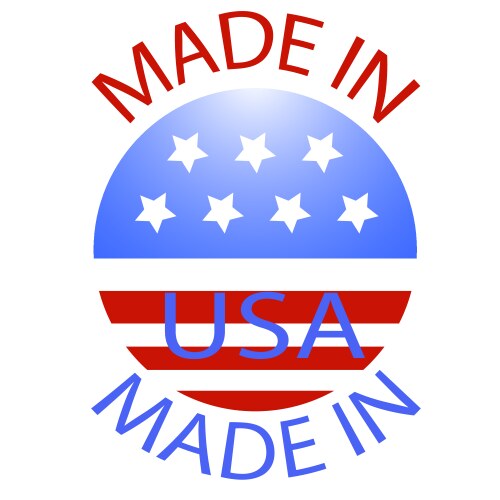 Made in usa badge Vector Image