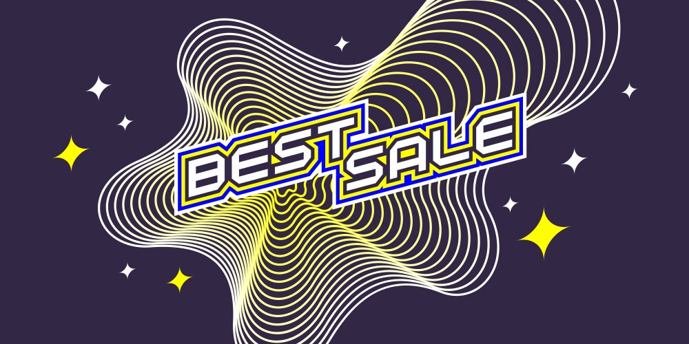 sale banner modern backgrounds with abstract vector image