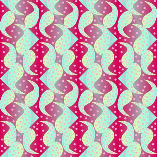 Seamless abstract pattern with gradient triangles vektorbild