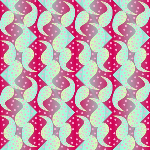 seamless abstract pattern with gradient triangles vector image