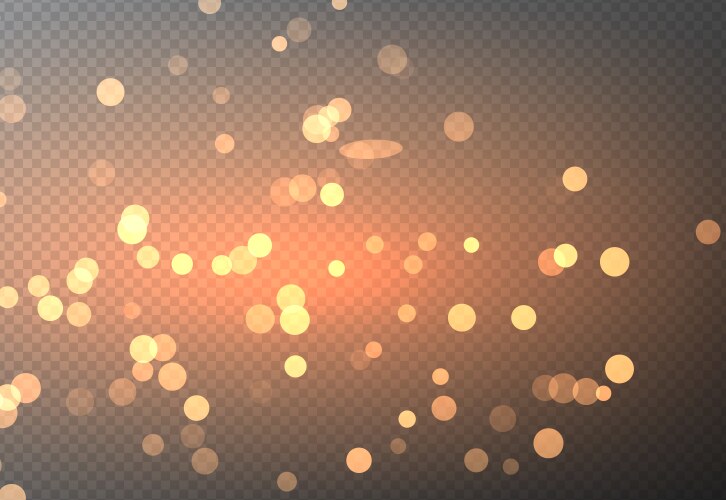 abstract blurred light element bokeh lights vector