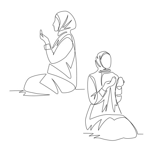 Prayer Royalty Free Vector Image - VectorStock