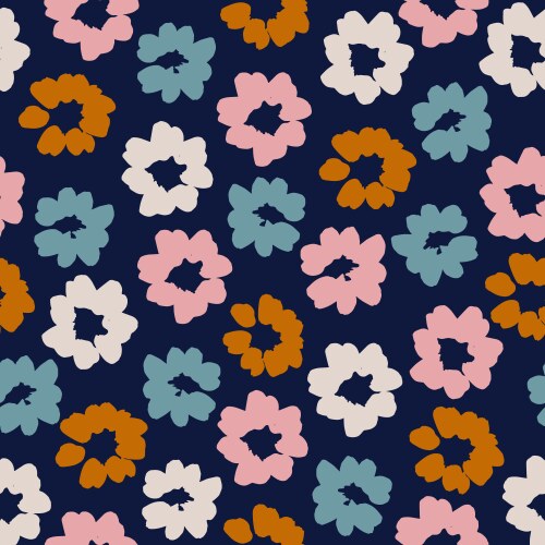 Floral Botanical Pattern Vector Image