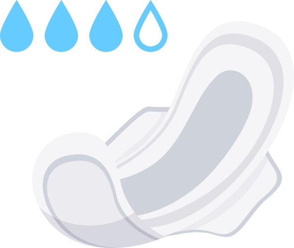 feminine hygiene icon vector image