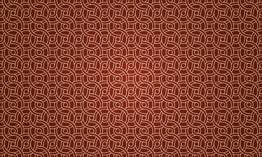 Intersecting curved pattern background vector image