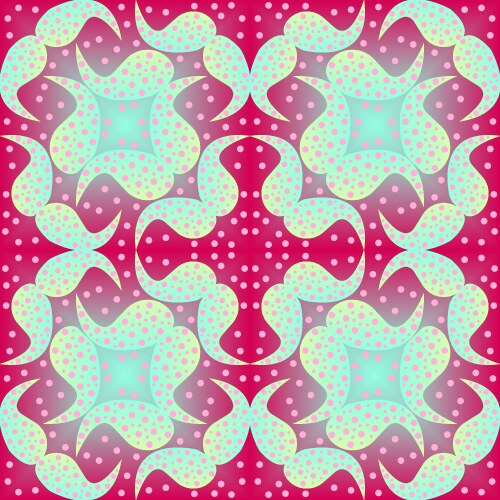 Seamless abstract pattern with gradient triangles vektorbild