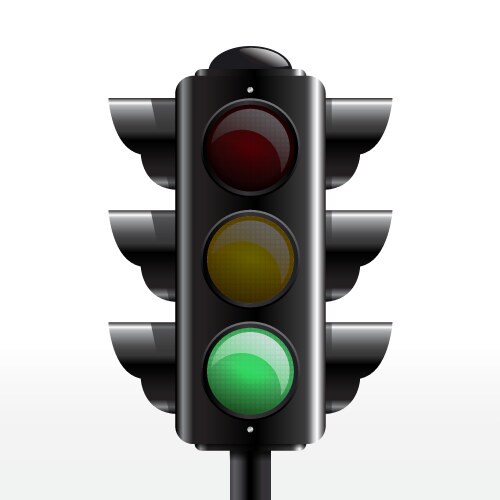 Traffic lights Royalty Free Vector Image - VectorStock