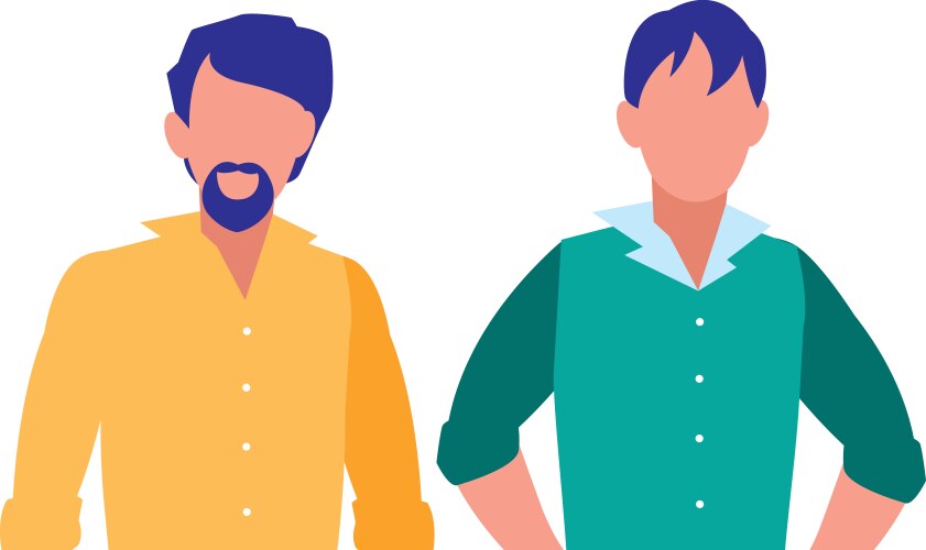 Avatar men design Royalty Free Vector Image - VectorStock