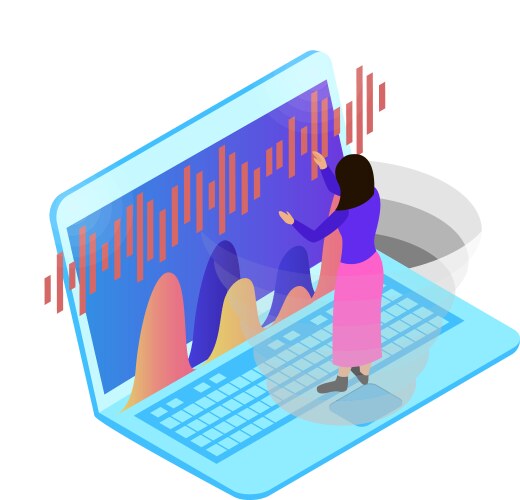 Voice control lounge composition Royalty Free Vector Image