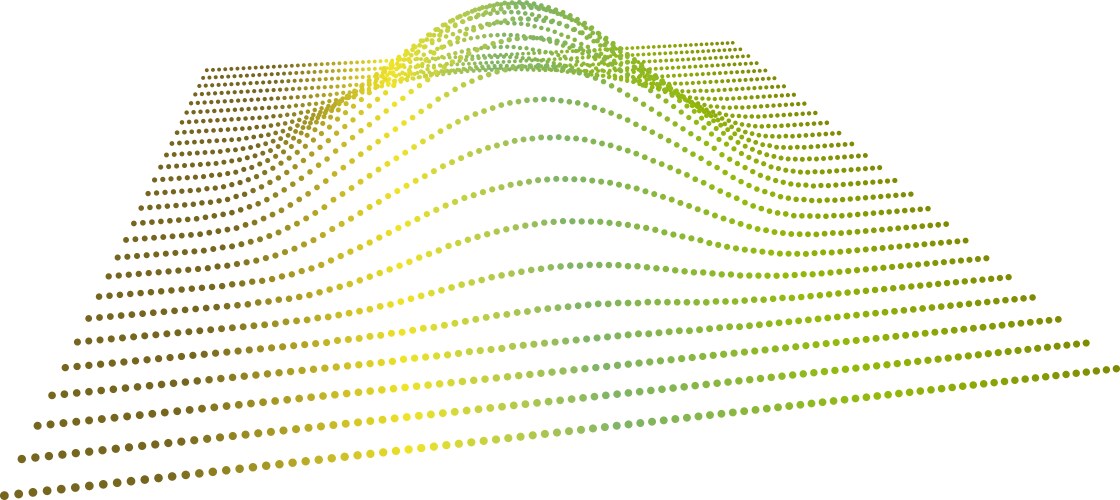 Data slice in volume function point vector image